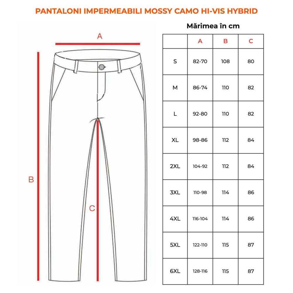 JACHETA IMPERMEABILA MOSSY CAMO HI-VIS HYBRID CU PANTALONI IMPERMEABILI MOSSY CAMO HI-VIS HYBRID