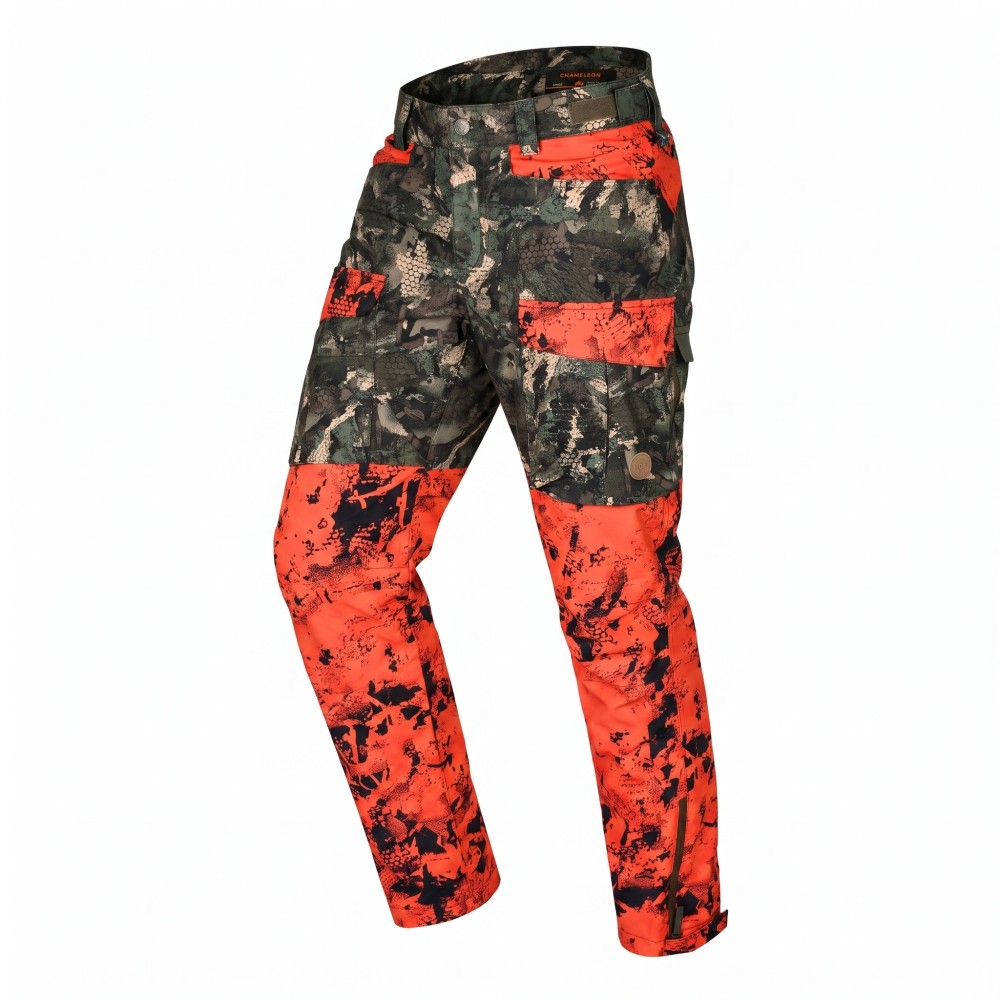 JACHETA IMPERMEABILA MOSSY CAMO HI-VIS HYBRID CU PANTALONI IMPERMEABILI MOSSY CAMO HI-VIS HYBRID
