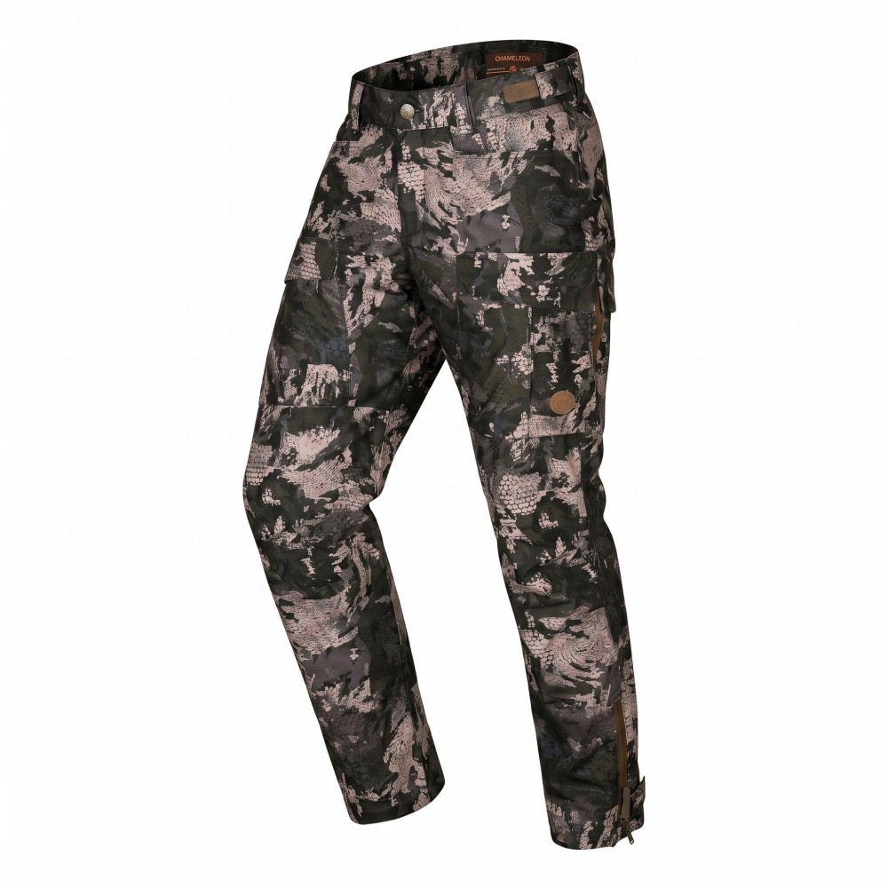 JACHETA IMPERMEABILA CHAMELEON CAMO 360° HI-VIS HYBRID CU PANTALONI IMPERMEABILI CHAMELEON CAMO HYBRID