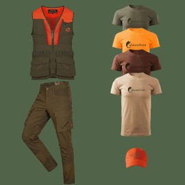 SETARO PRO SET – VESTĂ DE VÂNĂTOARE, PANTALONI GRACILIS, TRICOU ȘI ȘAPCĂ SPECTRUM 2.0