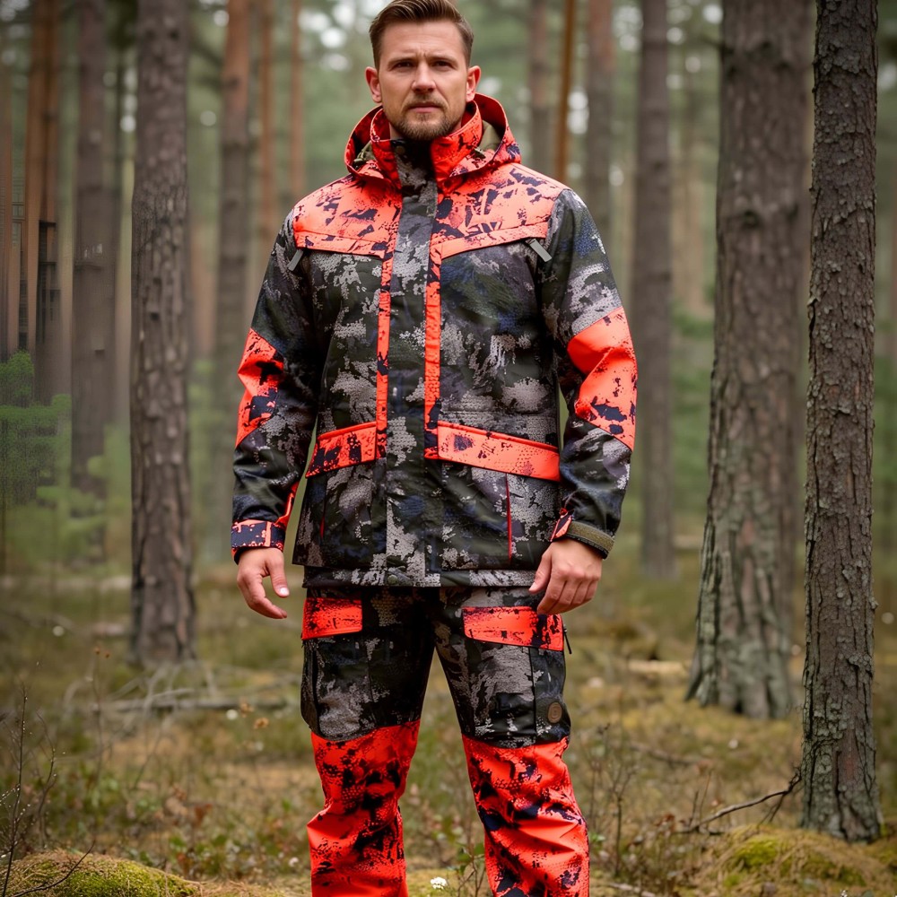 CHAMELEON CAMO HI-VIS HYBRID  JACHETA IMPERMEABILA