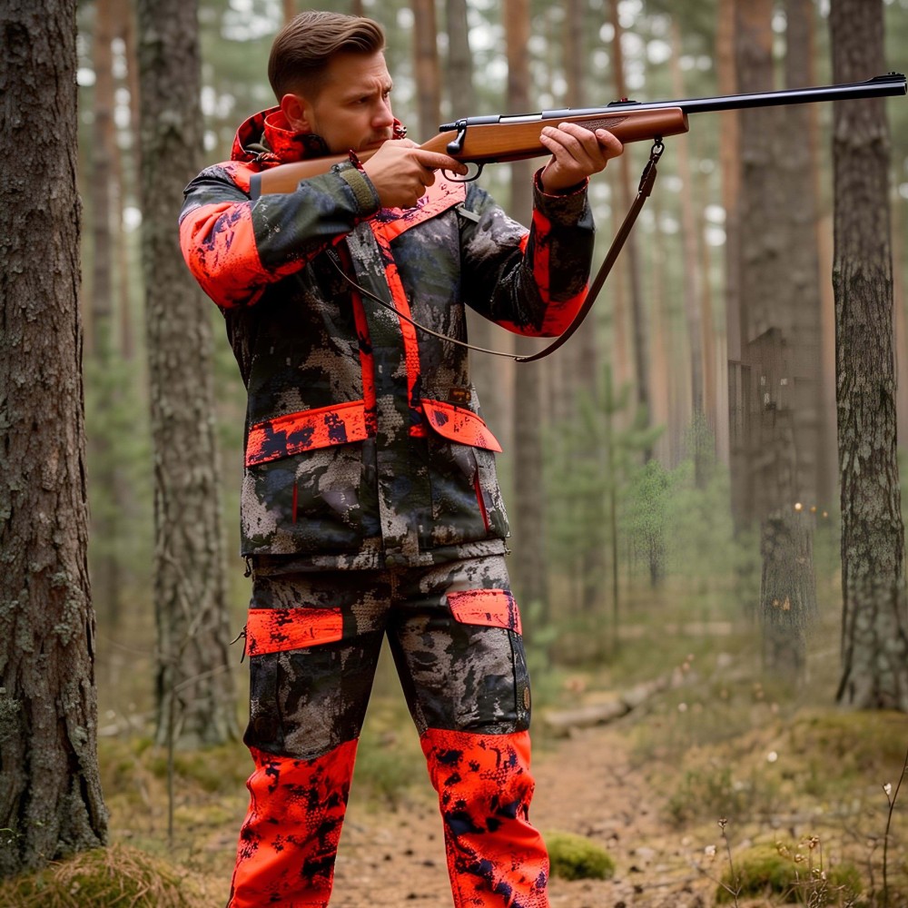 CHAMELEON CAMO HI-VIS HYBRID  JACHETA IMPERMEABILA