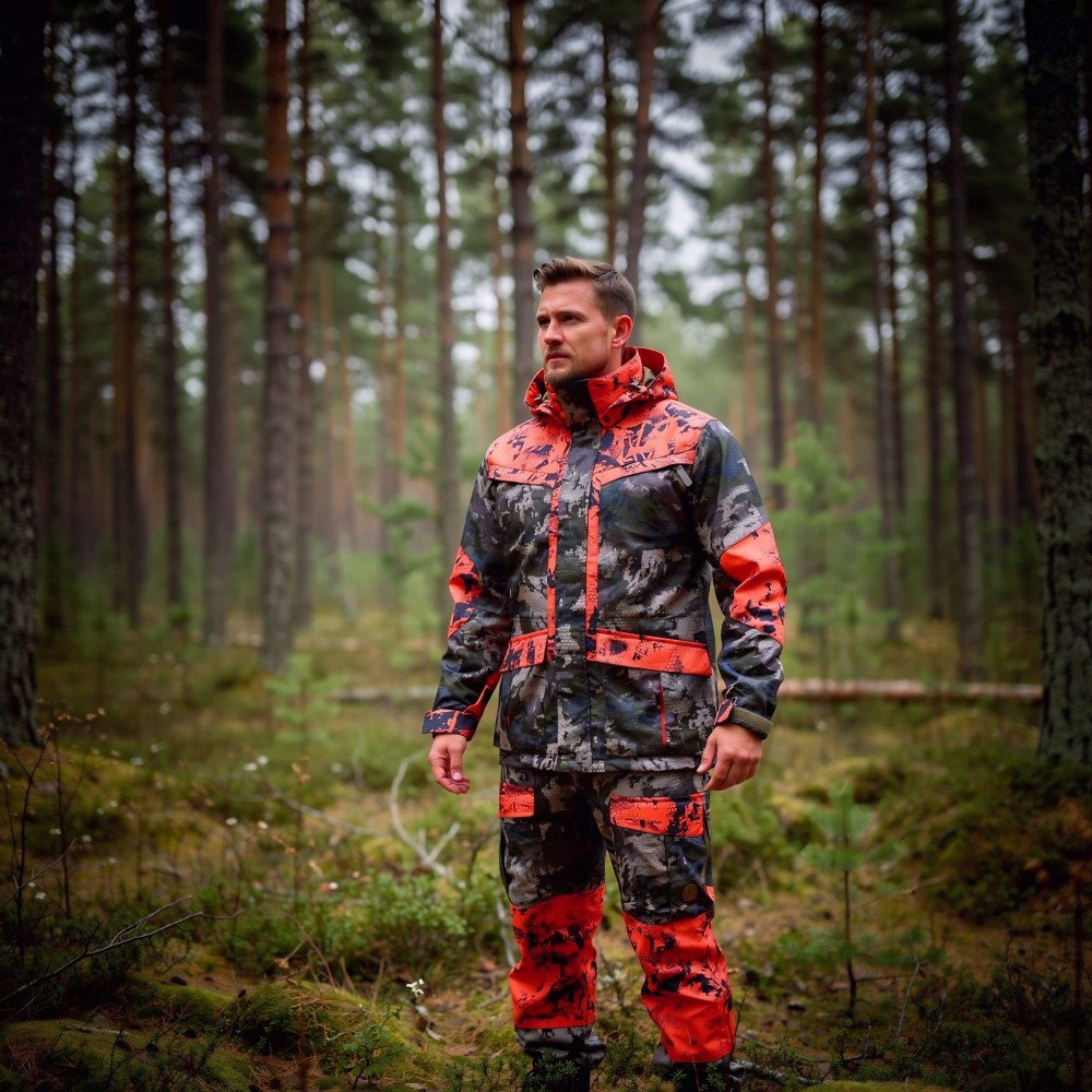 CHAMELEON CAMO HI-VIS HYBRID  JACHETA IMPERMEABILA