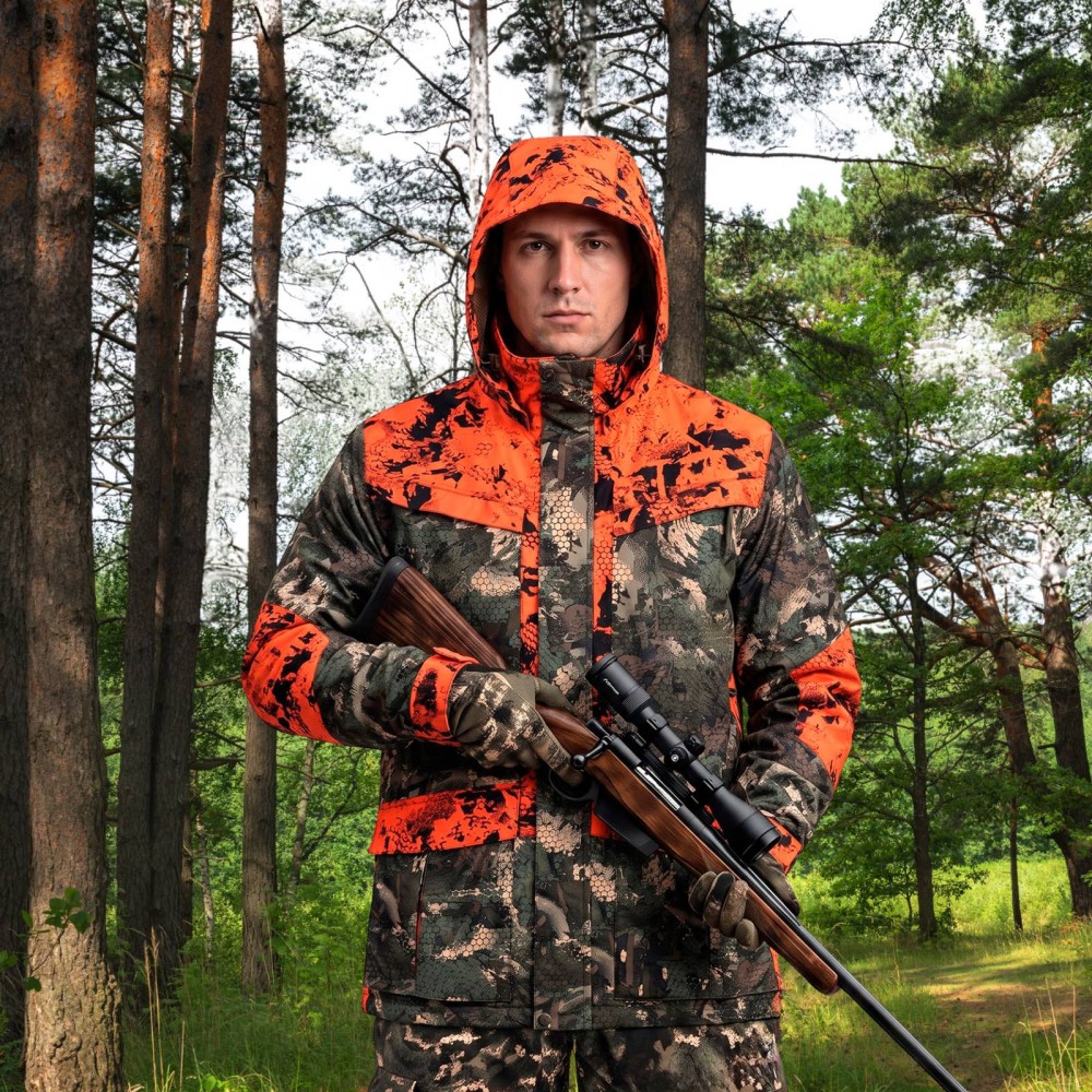 MOSSY CAMO HI-VIS HYBRID JACHETA IMPERMEABILA